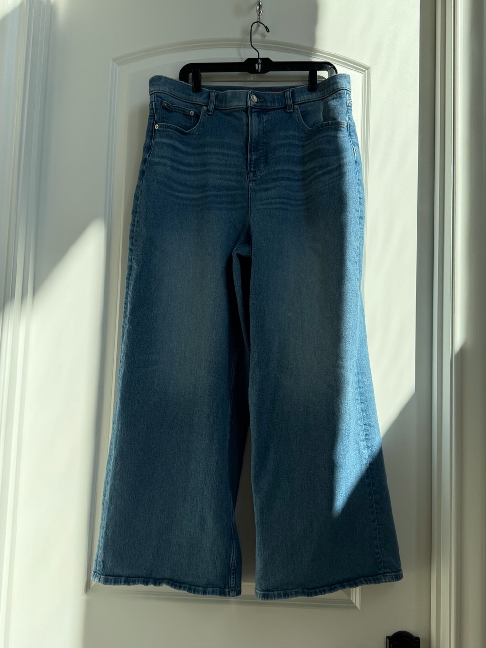 Spanx wide leg jeans